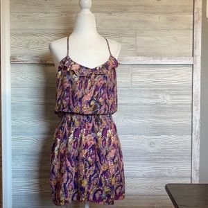 Parker 100% silk lightweight dress extra small